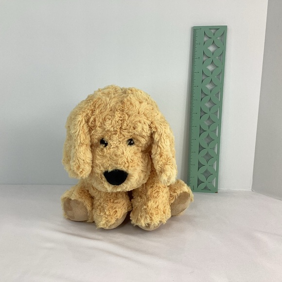 Warmies Cozy Plush Golden Puppy Dog Junior Mini Therapy Microwavable Heatable - Picture 10 of 12